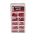 Trendy False Nails Set Red Model A-100/TR-12SB 100 Pieces