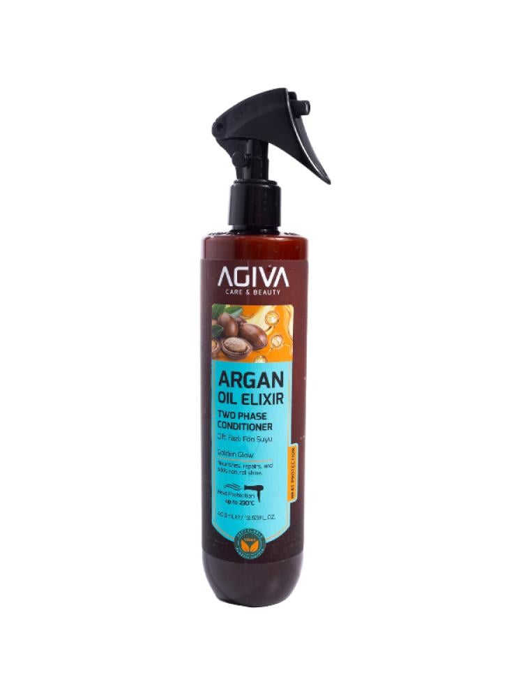 Agiva Argan Oil Leave-In Conditioner Spray Heat Protectant 400ml