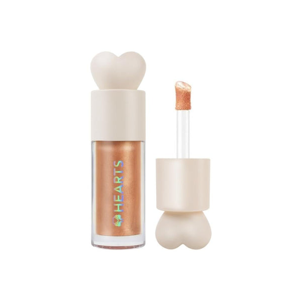 Hearts Soft Liquid Highlighter in Topaz Shade, Lightweight & Blendable, 003