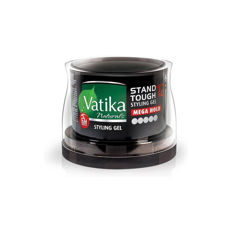 Vatika Hair Gel Mega Hold Styling Product for Men Strong Hold 250ml