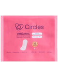 Organic Cotton Pantyliners Regular Maximum Softness Sensitive Skin Circles 20 Count