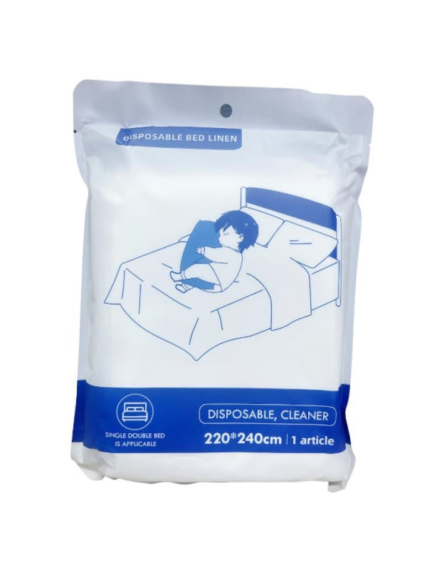 Yoyosoft Disposable Bed Sheet 200 x 240 cm - Non-Woven Fabric