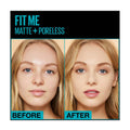 Best Matte Foundation Fit Me Matte + Poreless No.100 Maybelline 30ml