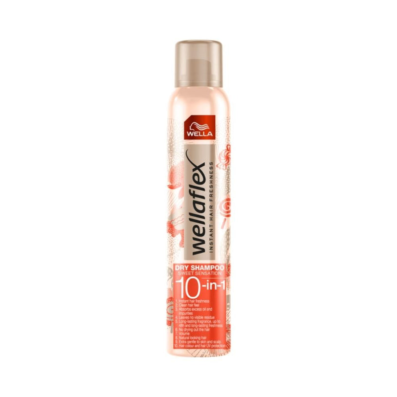 Wella Wellaflex Sweet Sensation Dry Shampoo, Oil-Free, 180ml
