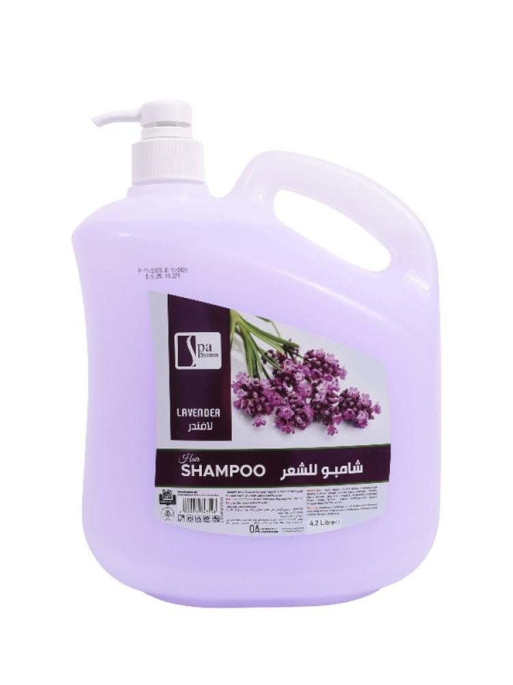 Spa System Lavender Shampoo - 4.2 L