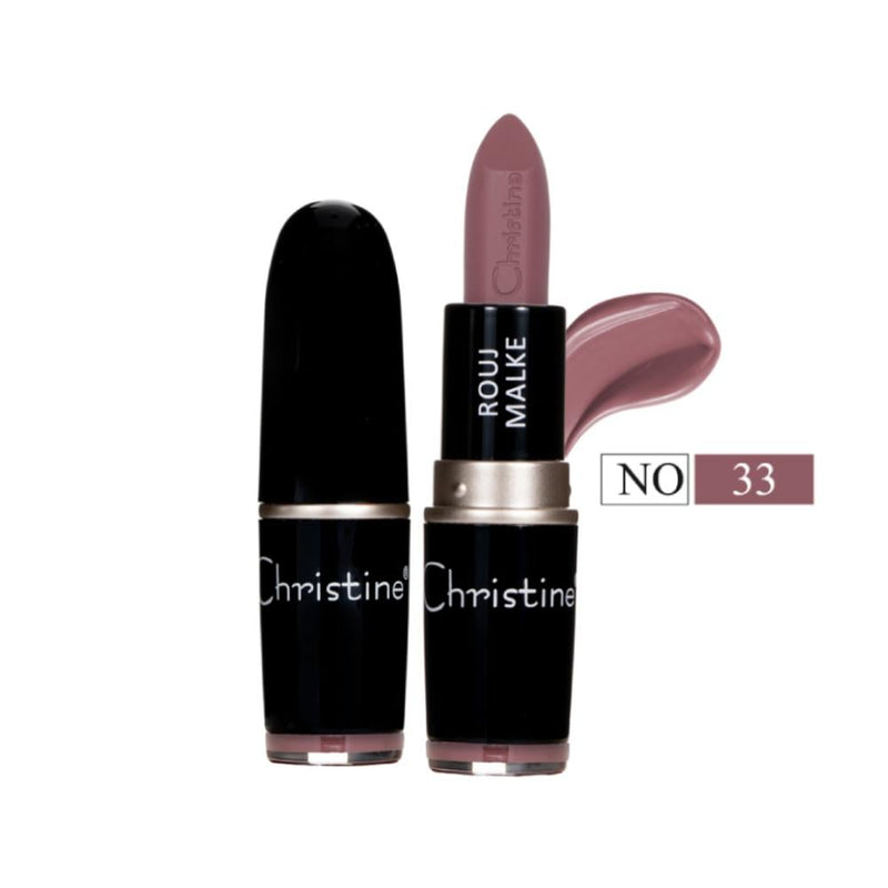 Christine Royal Matte Lipstick No. 33 with Vitamin E