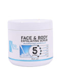 Spa System Milk Face & Body Scrub with Vitamin E - 500ml