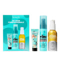 Benefit Pore Care Kit, Foaming Cleanser, Primer, Setting Spray, Clay Mask Sample