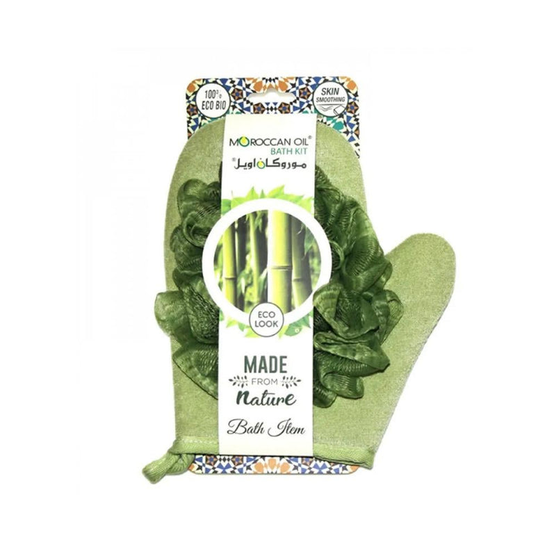 Moroccan Oil Bath Glove ST1721-N Exfoliating Body Loofah Mitt