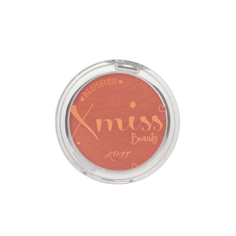 X Miss Beauty Powder Blush, Matte Finish, Long-lasting, Shade 03