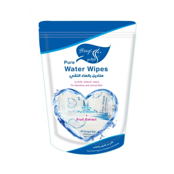 Al Arayes Bridal Wipes with Purified Water, 20 Count