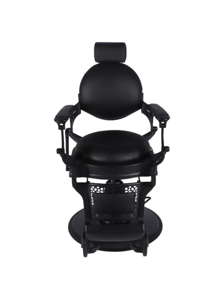 Salon System Men's Barber Chair 5688-BLK-2 Black Iron