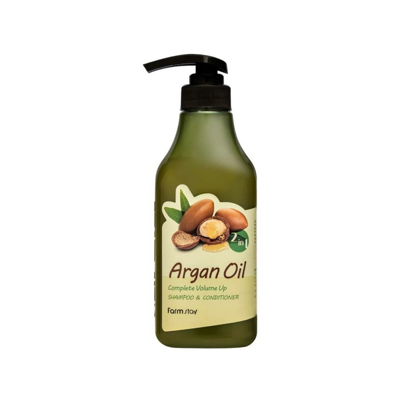 Farm Stay Argan Oil Shampoo and Conditioner Sulfate-Free 530 ml