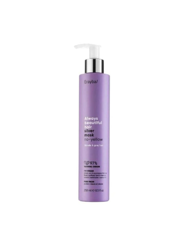 Best Hair Mask for Blonde Hair Toning Purple Erayba 250ml