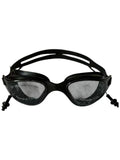 Children's Black Swimming Goggles with Anti-Fog and UV Protection