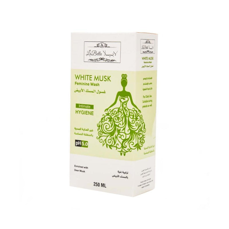 Labeela Intimate Wash White Musk pH Balanced, 250ml