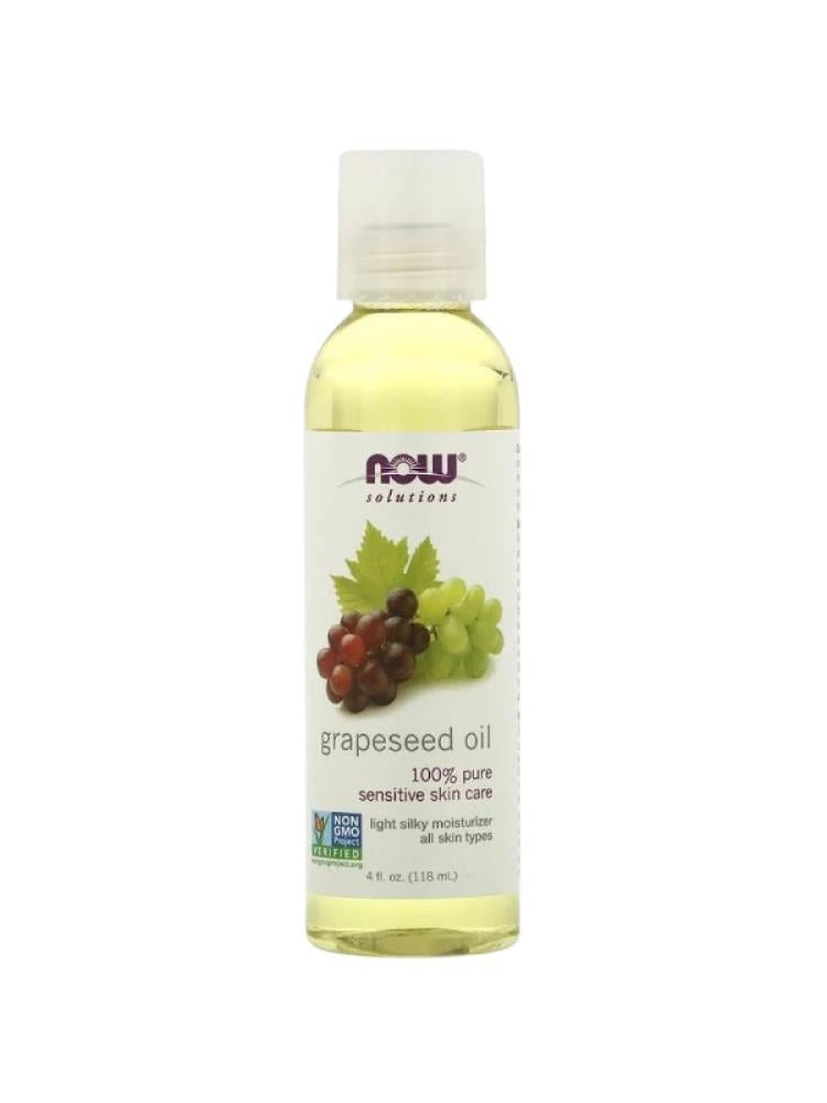 Grapeseed Oil 100% Pure Cold Pressed Moisturising Now 118ml