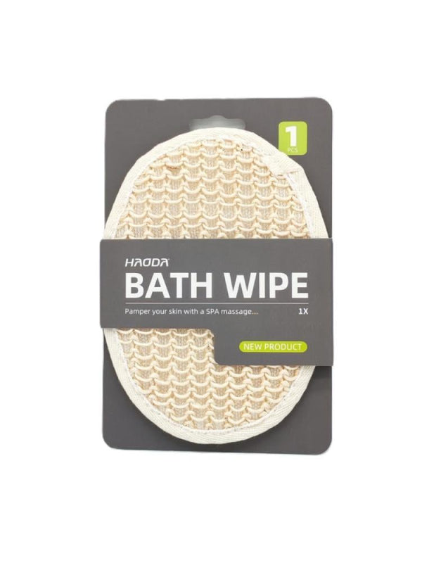 Best Bath Loofah Exfoliating Back Scrubber with Handle HAODA 1pc