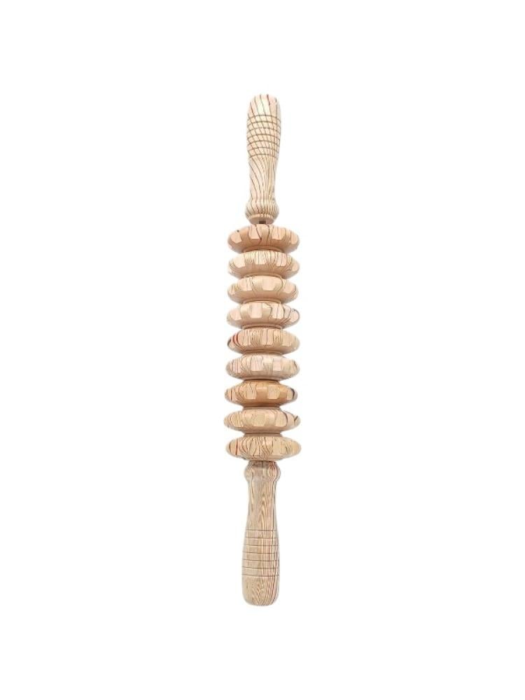 Al Raqi 9-Ring Massage Stick, Striped Color