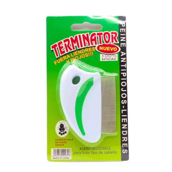 Lice Removal Comb Fine-Tooth Metal for Lice and Eggs