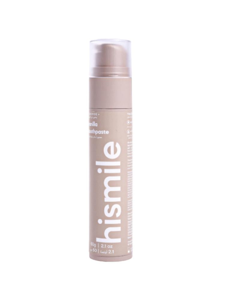 Fluoride Free Toothpaste Vanilla Flavor Gentle Hismile 60g