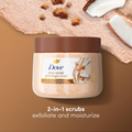 Dove Body Scrub Brown Sugar & Coconut Exfoliating Treatment 425g