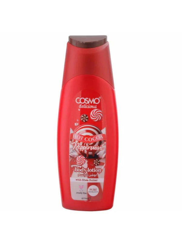 Cosmo Body Lotion Hot Cocoa Peppermint - 400ml