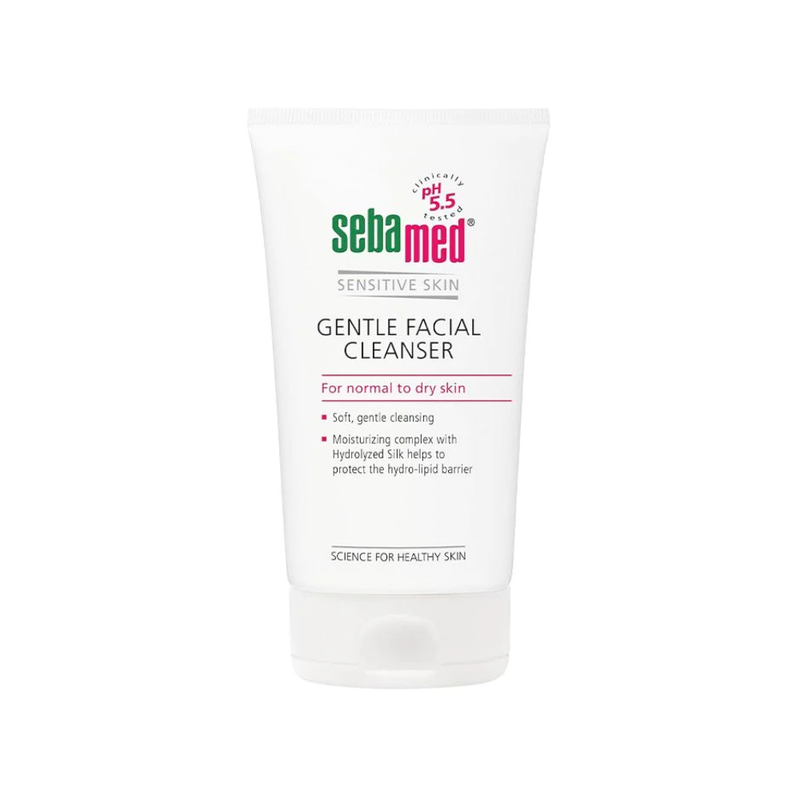 Sebamed Facial Wash for Normal to Dry Skin, pH 5.5, 150ml