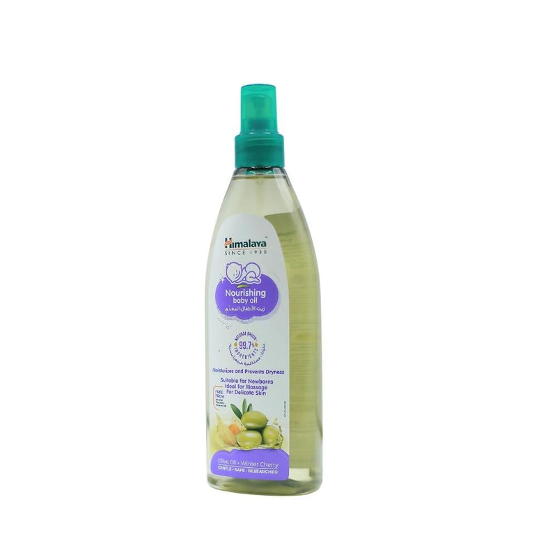 Himalaya Nourishing Baby Oil with Olive Oil and Winter Cherry, 300ml