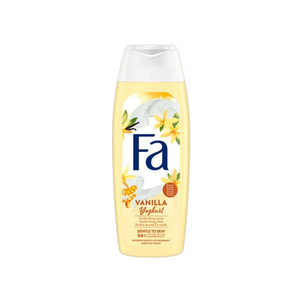 Fa Yogurt Shower Gel, Honey & Vanilla, Moisturizing, 500ml