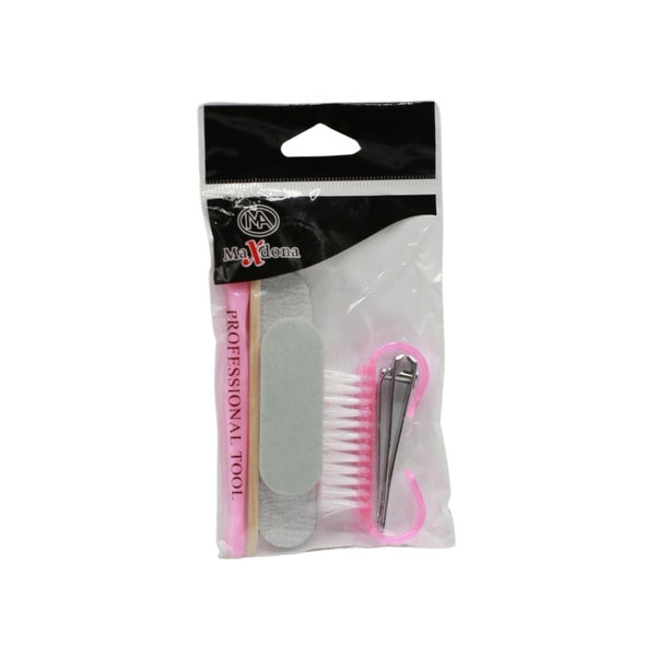 Maxdona 6-Piece Pedicure Set for Nail Trimming and Cuticle Care