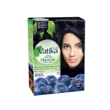Vatika Henna Hair Color Blue Black Hair Dye Long-Lasting 1.1