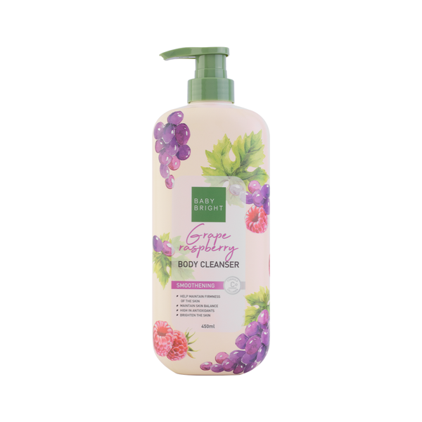 Baby Bright Grape & Raspberry Body Wash, Antioxidant Formula, 450ml