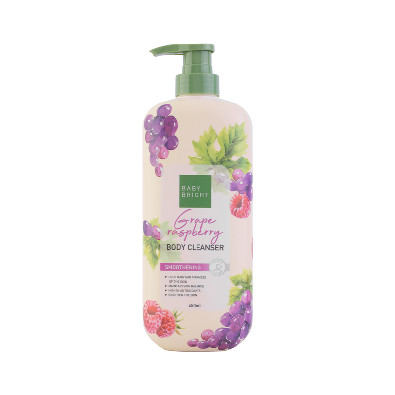 Baby Bright Grape & Raspberry Body Wash, Antioxidant Formula, 450ml
