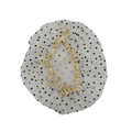 Shower Cap for Women Waterproof Hair Protection Bath Accessory Viola