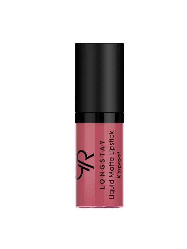 Matte Liquid Lipstick Long-Lasting Pigment Golden Rose 5ml
