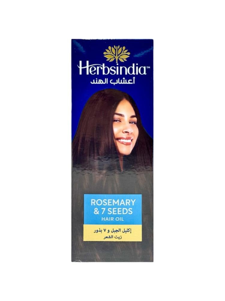 Rosemary Hair Oil with 7-Seed Herbal Blend by HerbsIndia 280ml