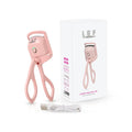 Lef Electric Eyelash Curler with Thermal Heating for Lifting and Curling
