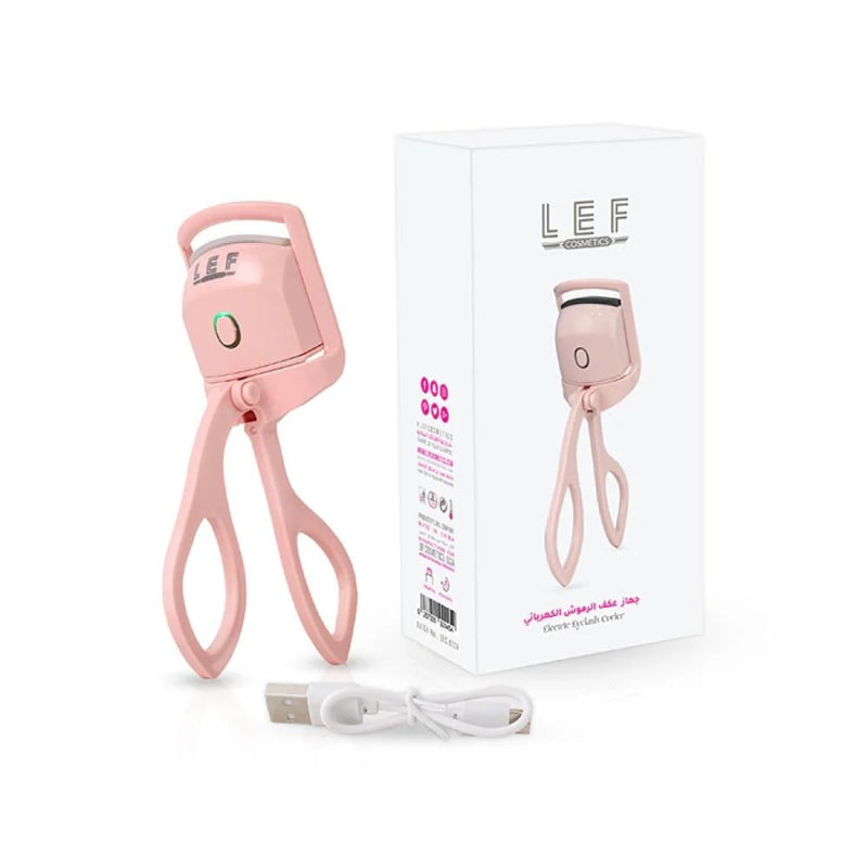 Lef Electric Eyelash Curler with Thermal Heating for Lifting and Curling