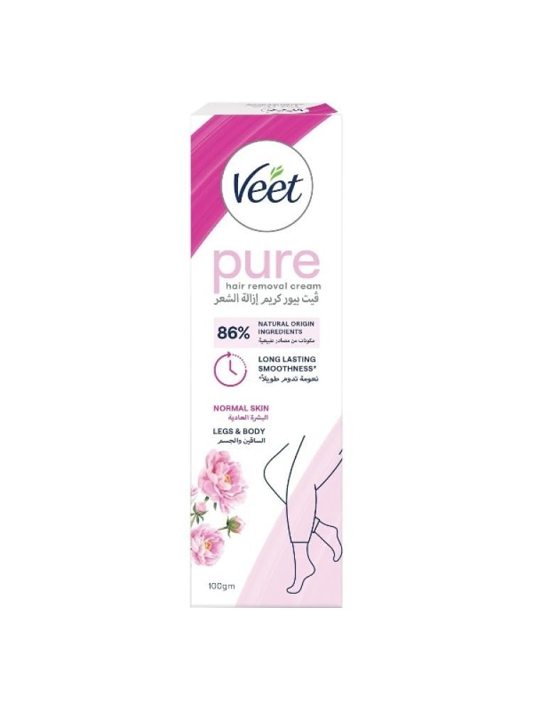 Veet Hair Removal Cream Normal Skin Lotus Hydration 100g