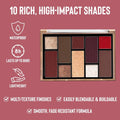 Best Matte Eyeshadow Palette 10 Colors Shimmer Neutral Character 15g