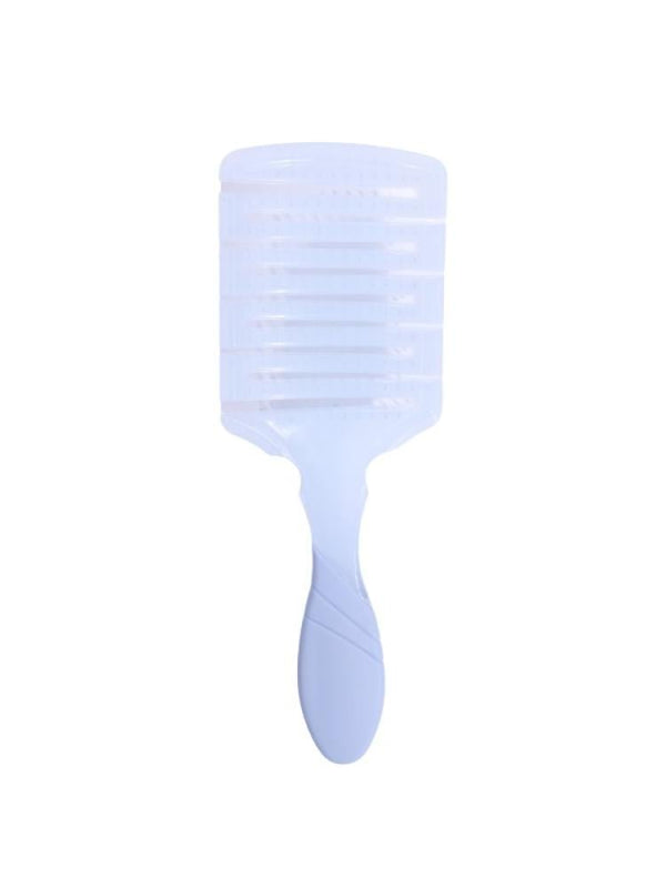 Hair System BK25-105 Detangling Hair Brush Flexible Bristles Blue