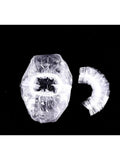 Maxdona Clear Plastic Ear Covers for Salons - 300 Count