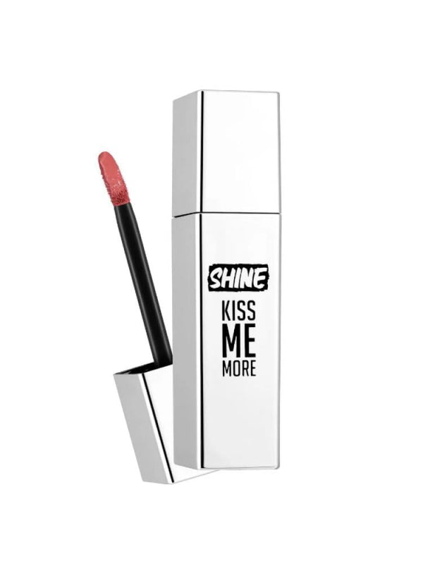 Top Rated Liquid Lipstick Long Lasting Shine Flormar Shine Kiss Me More 003 Peach 4ml