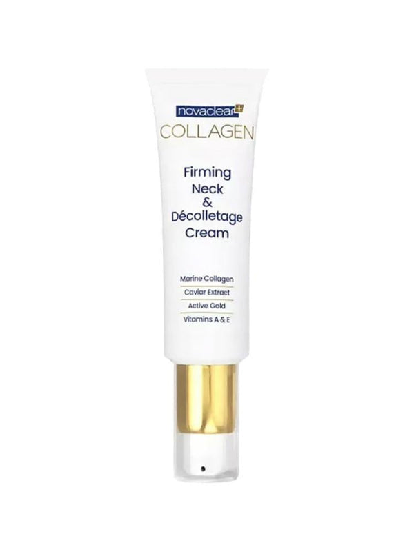 Neck Firming Cream with Collagen Caviar and Gold by Novaclear 50ml