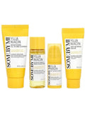 Some By Mi Yuja Niacin Brightening Kit - 4 Pieces with Yuja Extract & Niacinamide