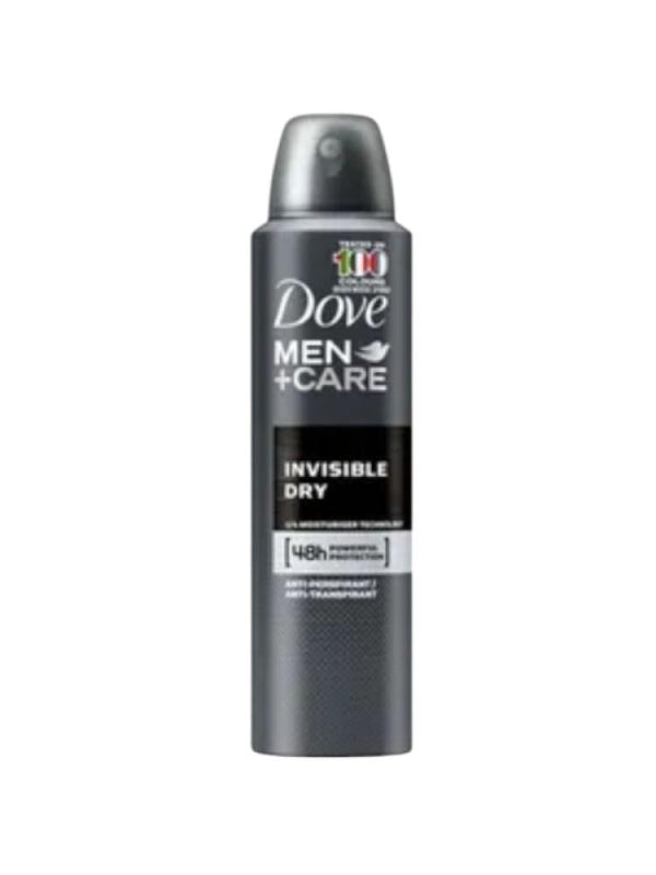Dove Men Invisible Dry Deodorant Spray - 48 Hour Protection 150ml