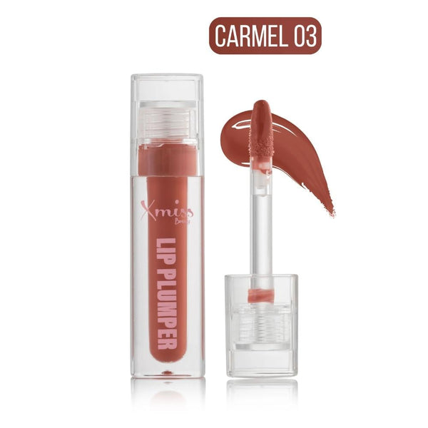 Xmiss Beauty Lip Plumper Gloss Caramel Moisturizing High Shine