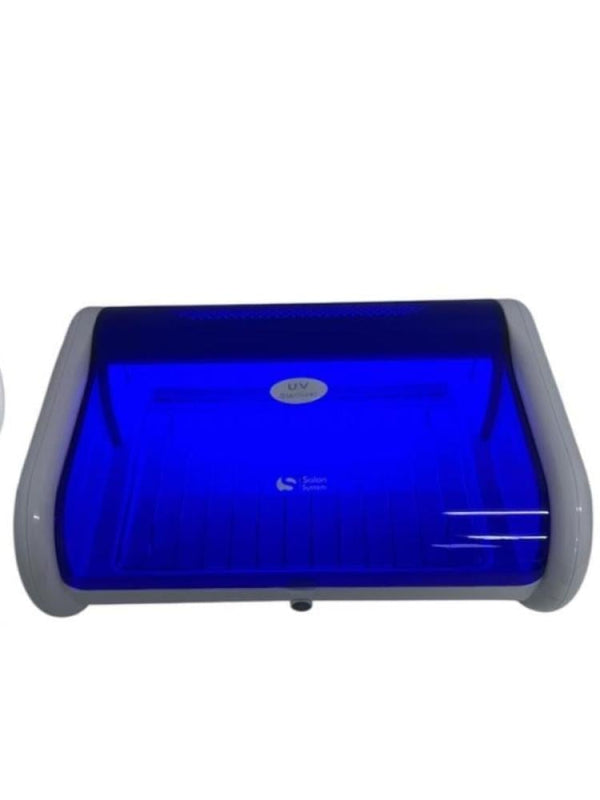 Salon System UV Sanitizer Tool Cabinet - Blue