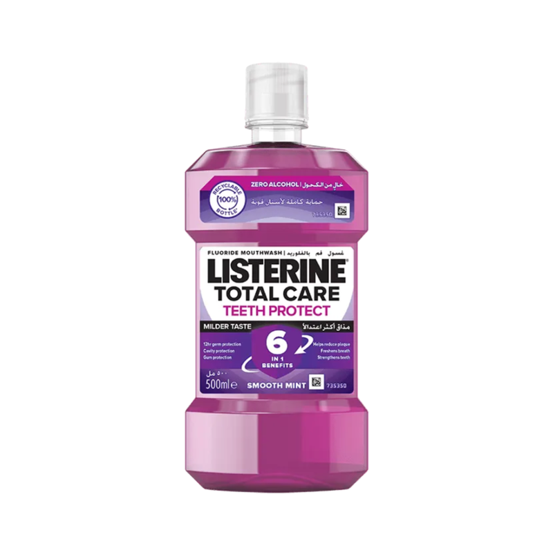 Listerine Total Care Zero Mouthwash Alcohol-Free 500ml